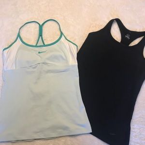 Two Nike Tank Tops
